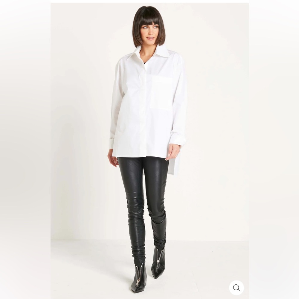PLANET by Lauren G Cotton Kool Shirt, Large
